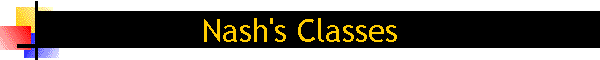 Nash's Classes